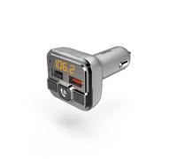 Transmisor FM con función Bluetooth® y función manos libres 2xUSB