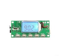 Transmisor FM con pantalla LCD, módulo de transmisión digital estéreo 87-108 MHz, salida de altavoz de 3 W, reducción de ruido DSP, memoria automática del transmisor
