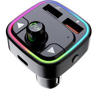 Transmisor FM GOODIS 30W (USB A y C - Negro)