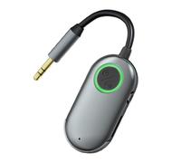 Transmisor FM Para Coche | ABB Music Adapter Music Wireless | Adaptadores De Audio Inalámbrico Con Llaves De Manos Libres Y Streaming Musics-Dispositivo De Radio Inteligente Para Sedán, Camión, P