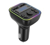Transmisor FM - Transmisor FM Para CAR | MP3 Music Player Transmisor De Radio FMS Inalámbrico, Transmisores Inalámbricos FMS, Adaptador De Música De Automóviles Multifuncional, Transmisor De Automóvil