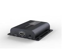 Transmisor HDMI sobre IP 120 m, Resolución 1080p@60Hz, Extensión Audio/Video + IR, hasta 253 receptores, RJ45