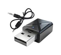 Transmisor inalámbrico, Adaptador de red inalámbrico | Adaptador inalámbrico de escritorio 5.0 | Receptor de TV de ordenador Plug and Play transmisor USB 2 en 1 para ordenador