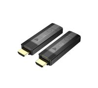 Transmisor Inalámbrico de 50M 5.8G 1080P, Extensor de Audio y Vídeo Compatible con , Adaptador de Pantalla para Monitor, Proyector y PC