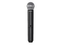 Transmisor inalámbrico de Mano Shure BLX2/SM58 con cápsula de micrófono Vocal SM58 - para su Uso con Sistemas de micrófono inalámbrico BLX (Receptor se Vende por Separado) | Banda K3E