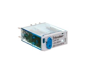 Transmisor miniatura 8A 2P 24V DC AgNi 46.52.9.024.0074