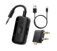 Transmisor Receptor 2 en 1 Adaptador de Audio Inalámbrico Bluetooth 5.4 | Para TV, Avión, Coche, Canal Hi-Fi, Transmisión de Audio Inalámbrico, Compatible con Auriculares Bluetooth y AirPods