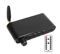 Transmisor Receptor Bluetooth, 4 en 1 Bluetooth 5.1 Adaptador de Audio Auxiliar HiFi DAC Convertidor Digital a Analógico para Estéreo Doméstico, TV, Automóvil, PC, Auriculares