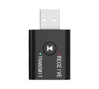 Transmisor y receptor de audio Bluetooth 5.0, conector AUX de 3,5 mm, adaptador USB RCA, adaptador estéreo para TV, kit para coche, auriculares y
