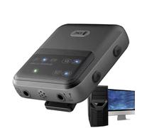 Transmisor Y Receptor De Audio, Convertidor de Micrófono 5.4, Transmisor de Altavoz Inalámbrico, para Uso en Lección de Profesor, Negocio, Recepción, Salón de Clases, Canto y Reunión