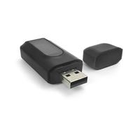 Transmisor y receptor de audio inalámbrico - Adaptador Bluetooth para coche/PC/TV/auriculares Black