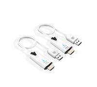 Transmisor y Receptor de Audio y Video Inalámbrico HD de 1080P y 30 M, Adaptador de Pantalla Extensor para TV Box, Monitor, Proyector y PC