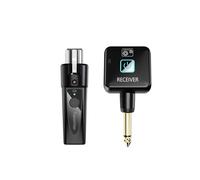 Transmisor y Receptor de Señal Recargable, Adaptador de Micrófono Inalámbrico para Mezclador de Audio, Guitarra Eléctrica, 1 Transmisor.