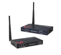 Transmisor y Receptor HDMI Inalámbrico, 1080P a 60 Hz, Alcance de hasta 200m/656 pies, Retorno por Infrarrojos, Extensor HDMI Inalámbrico con Bucle de Salida, 120m/394 pies a Través de Cable Ethernet