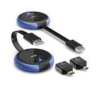 Transmisor y Receptor HDMI Inalámbrico 4K, 5G HD Kit Extensor HDMI Wireless 165FT/50M de Largo Alcance para MAC/PC/Cámara/PS5/Fundición de Teléfono Video Estable/Audio a Monitor/Proyector/HDTV