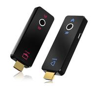 Transmisor y receptor HDMI inalámbrico de 50 m, 5G Plug & Play, extensor HDMI inalámbrico portátil para entrada 4K 30Hz, salida 1080p, para transmisión de video y audio al monitor con