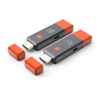 Transmisor y receptor inalámbrico 1080P 50M Kit extensor de rango para TV PC proyector con mini adaptador de transmisión de baja latencia