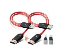 Transmisor y Receptor Inalámbrico Compatible con , Adaptador de Duplicación de 1080P, para Video, Audio y Archivos de Computadora A TV.