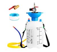 Transmission Fluid Pump - Pneumatic ATF Refill Dispenser, Manual Transfer System | 8L 5L Oil Extractor Container, Automotive Gearbox Filling Tool, Professional Garage Workshop Equipment