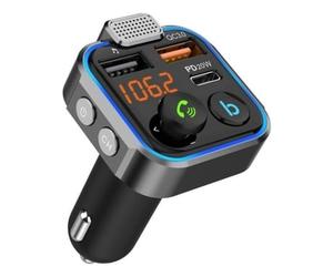 Transmissor para Coche FM NK-CA32008 BT USB-C M/L