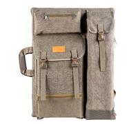 Transon Art Portfolio Case - Mochila de Lona para Artistas, Grande, 66 x 49,5 cm, Brown, Moderno