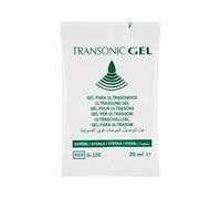 Transonic Gel Conductor Estéril para Ultrasonidos, 20 ml, G-15E Caja 48 uds