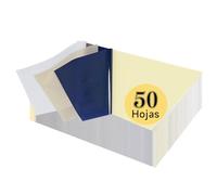 TransOurDream-vieja marca.A4 Papel de calco para tatuajes,Tattoo Transfer Paper, 50 Hojas Papel de Transferencia de Tatuaje Stencil,Papel Calco de Carbón para impresora máquina deTattoo