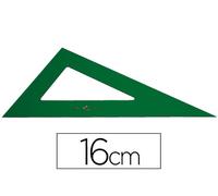 Transp Cuadrado Plastico Verde 16 cm