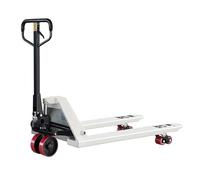 Transpalet manual de alta resistencia, transpalet hidráulico con ruedas de poliuretano, rodamiento suave para almacén, supermercado y logística (tamaño grande)