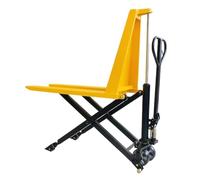 Transpaleta Apilador de elevación tijera manual, carretilla elevadora hidráulica 1000kg for carga taller para almacén industrial(Grande)
