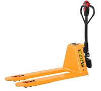 Transpaleta Eléctrica 2000 kg con Ruedas PU 48V Batería 10Ah Silenciosa para Suelos Epoxi CE