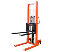 Transpaleta Elevación hidráulica manual de la capacidad el 160cm del camión 1000kg apilador for apilamiento Warehouse para almacén industrial