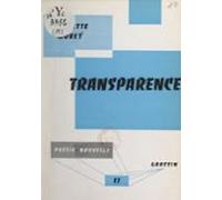 Transparence (ebook)