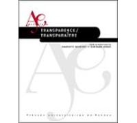 Transparence / Transparaître (ebook)
