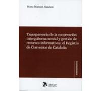Transparencia De La Cooperación Intergubernamental Y Gestión De R Ecur