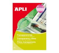 Transparencias sin banda apli 01062/ din a4/ 100 micras/ 100 hojas