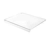 Transparency - Tabla de cortar de cocina para cortar verduras, frutas, carne y pan, suministros prácticos de preparación de alimentos, tabla de cortar transparente grande