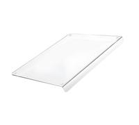 Transparency - Tabla de cortar para preparación de alimentos, cocina, corte acrílico transparente para carne, verduras y frutas, corte de encimera de cocina
