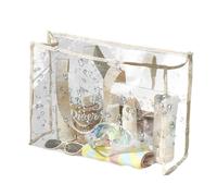 Transparent Beach Bag - See Through Tote Bag, Clear Beach Bag | Waterproof Bag For Stadium, PVC Carry Bag, Laundry Handy Tote Bag, See Through Bag, Waterproof Big Clear Bag For Stadium, verde caqui