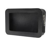 Transparent design cosmetic bag, makeup organizer travel, sturdy waterproof toiletry bag, decoration clear makeup pouch 23x15.5x7cm for present, girls, women, home, travel, white, black, pink color,