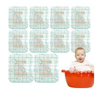 Transparent Film Dressing - 10X Waterproof Wound Care Adhesive Patch For