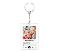 Transparent Gift Llavero Personalizado con Foto Canción Spotify. Regalos Originales para Hombre, Mujer. Llaveros Originales. Llaveros para Parejas, Amigos, Familia. Regalos Personalizados con Foto