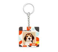Transparent Gift Llavero Personalizado con Foto y Nombre de Mascota. Regalos Personalizados Cumpleaños, Navidad. Regalos Originales para Amigos, Familia, Amantes de los Animales. Llaveros Metacrilato