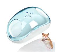 Transparent Hamster Sand Bath Box - Dustproof Large Bath Tub for Small Pets | Durable Multifunctional Bathroom with Clear Walls, Ideal for Hamsters Indoor Outdoor Play and Pet Stores