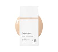 Transparent Lab Mineral Tinted Sunscreen Light SPF50 100 ml - Protector Solar 100% Mineral con Óxido de Zinc, Péptidos y Colágeno, Tono Light con Cobertura Ligera, Protección UVA/UVB y Luz Azul