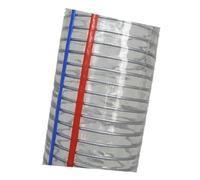 Transparent PVC Steel Wire Helix Flexible Hose, Tubo de acero reforzado con alambre de PVC for suministro de agua, aceite, manguera de plástico, drenaje elástico(ID38mm x WT3.5mm)