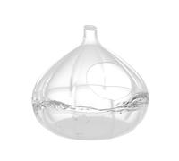 Transparent Sand Bathroom - Garlic Shape Hamster Bath, Clear Shell Container with Spacious Opening, Smooth Cleaning Habitat, Small Animal House with Cute Design, Pet Enclosure for Cage Living