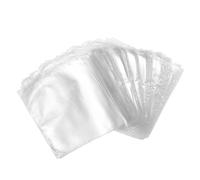 Transparent Shrink Wrap Bags Environment-Friendly Material Waterproof for Cake Store Hotel Coffee Shop 20 x 30 x 0.1cm 100Pack