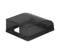 Transparent Socket Guard - Childproof Outlet Shield, Clear Power Receptacle Cover, Dust Proof Protector for Living Room, Bedroom, Kitchen, Dining Room Safety Installation