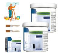 Transparent Waterproof Coating for Indoor & Outdoor, 3.52oz Waterproof Sealant Clear, Invisible Waterproof Agent, for Roofs, Walls, Garden, Terraces, Cracks, Concretes, Wood (2)